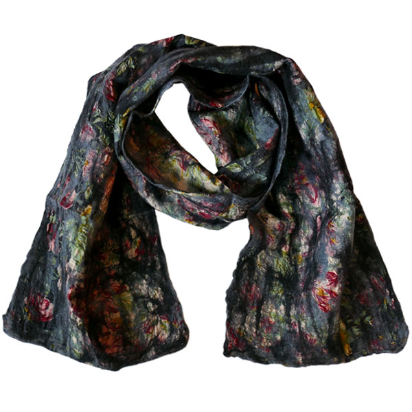 LLF672-NG. - Scarf Noirs/Gris